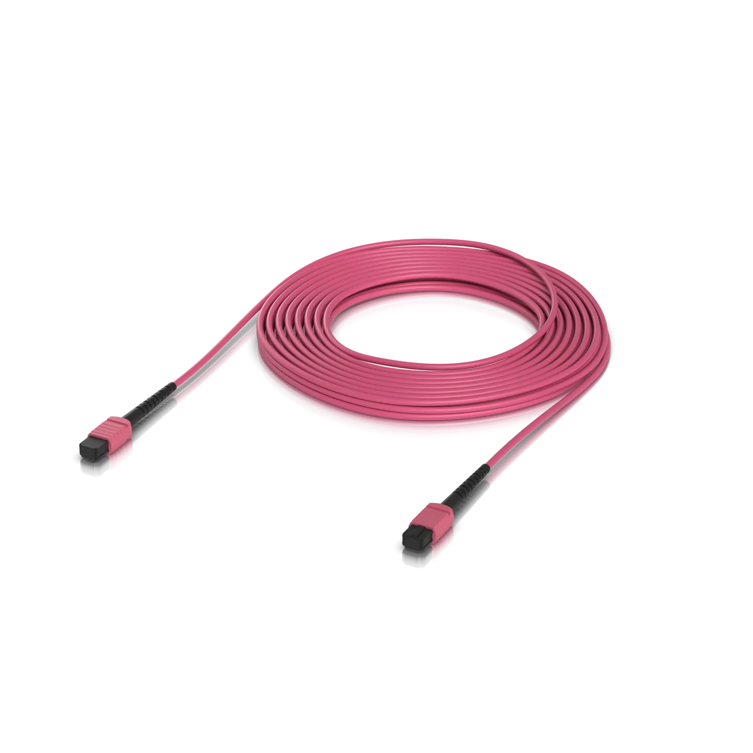 Cable Fibra Ubiquiti JF4MM10U MPO-MPO 12 fibras OM4 MM LSZH 10m Type-B jumper duplex 2