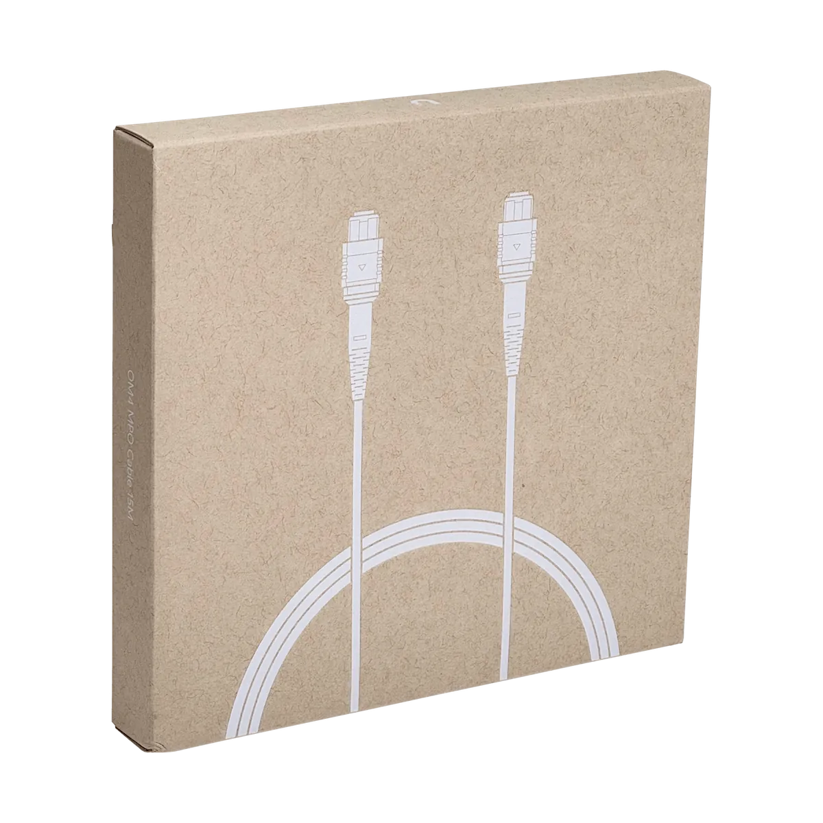Cable Fibra Ubiquiti JF4MM15U MPO-MPO 12 fibras OM4 MM LSZH 15m Type-B jumper duplex 2
