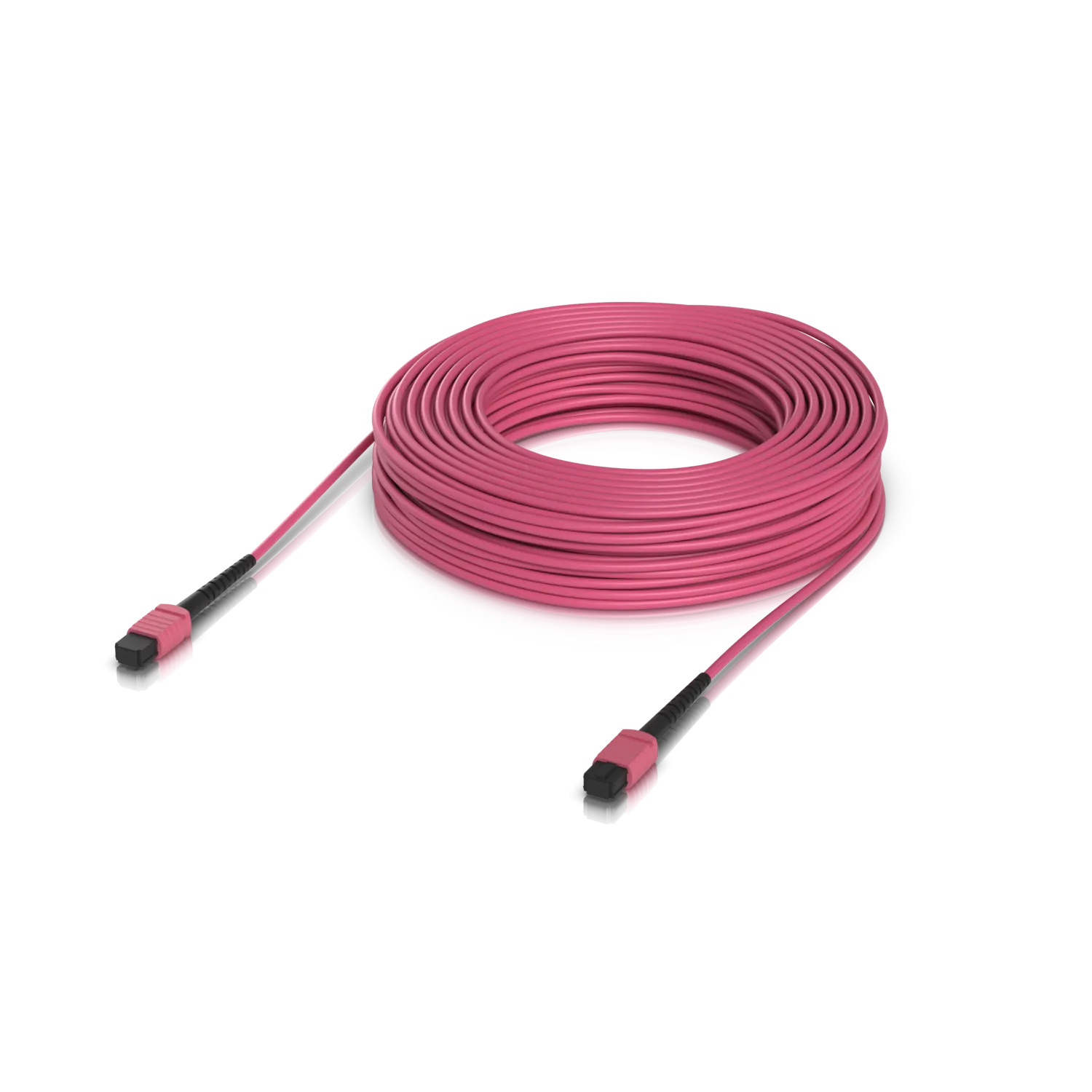 Cable Fibra Ubiquiti JF4MM30U MPO-MPO 12 fibras OM4 MM LSZH 30m Type-B jumper duplex 2