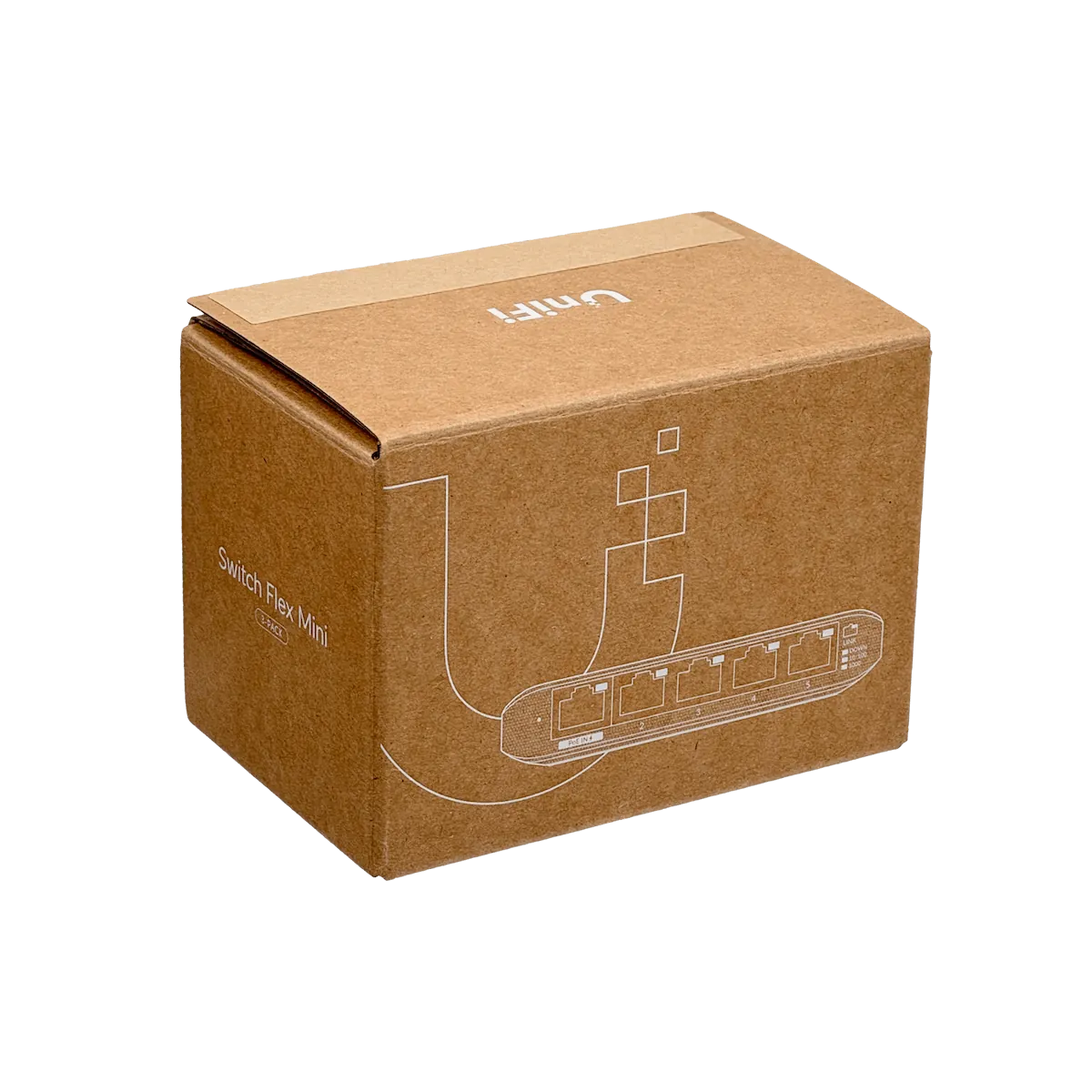 Pack 3 Unidades Switch Ubiquiti UniFi USW-FLEX-MINI - 5 Puertos Gigabit L2 Interior PoE 6