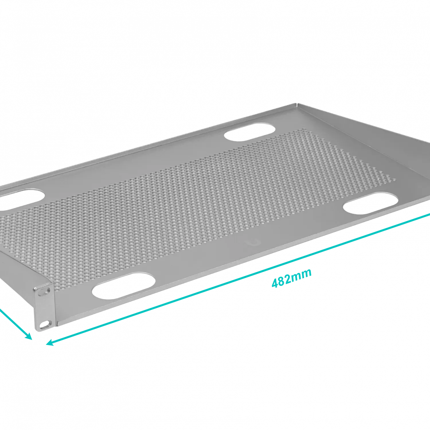 UBIQUITI Ventilada 1U 25cm-Fondo Bandeja p/Rack Soporta-20Kg 2