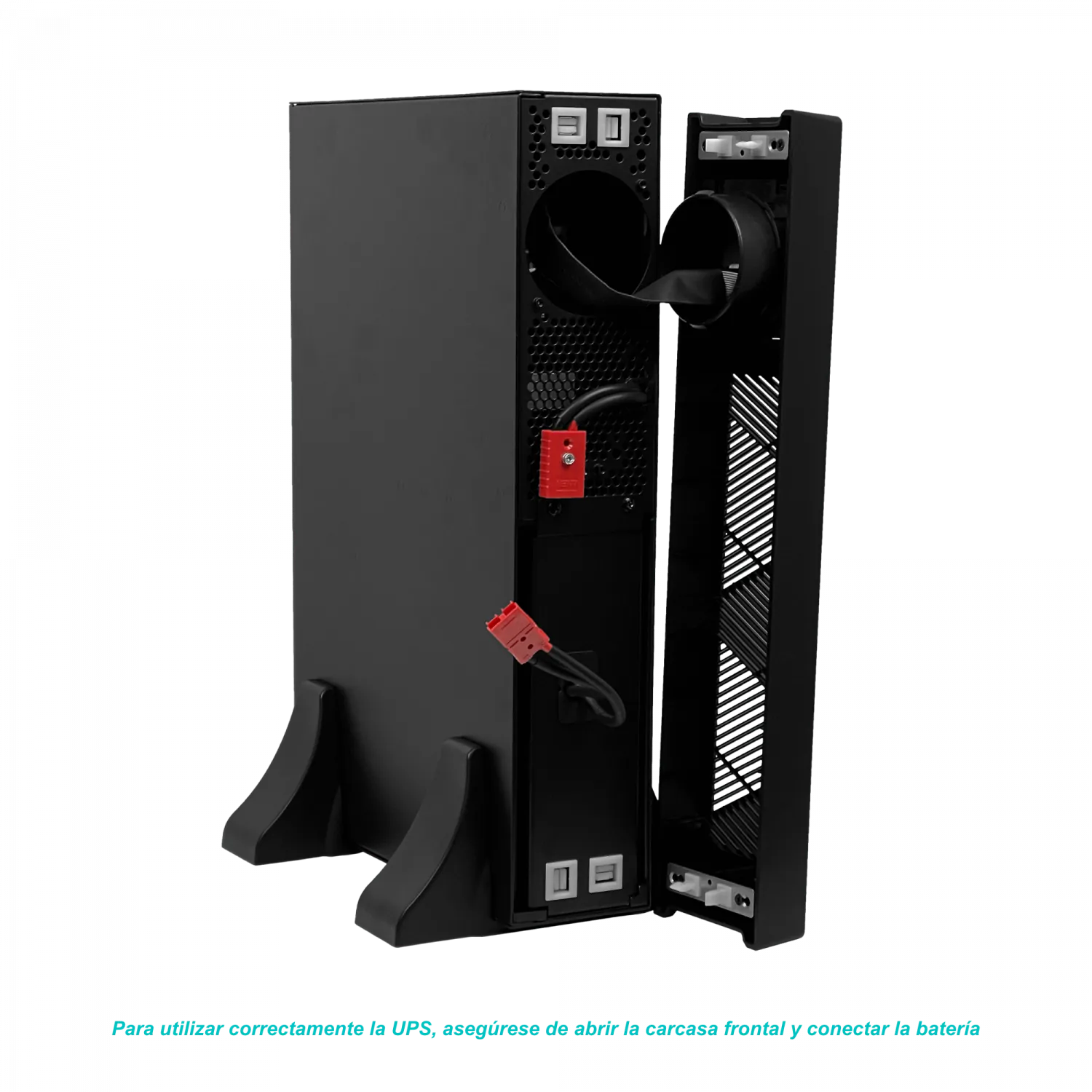 UPS Enersafe ESOL RTH-L 1KVA – Batería Ion Litio, 1000W, Rack/Torre, Online (Doble Conversión) 2