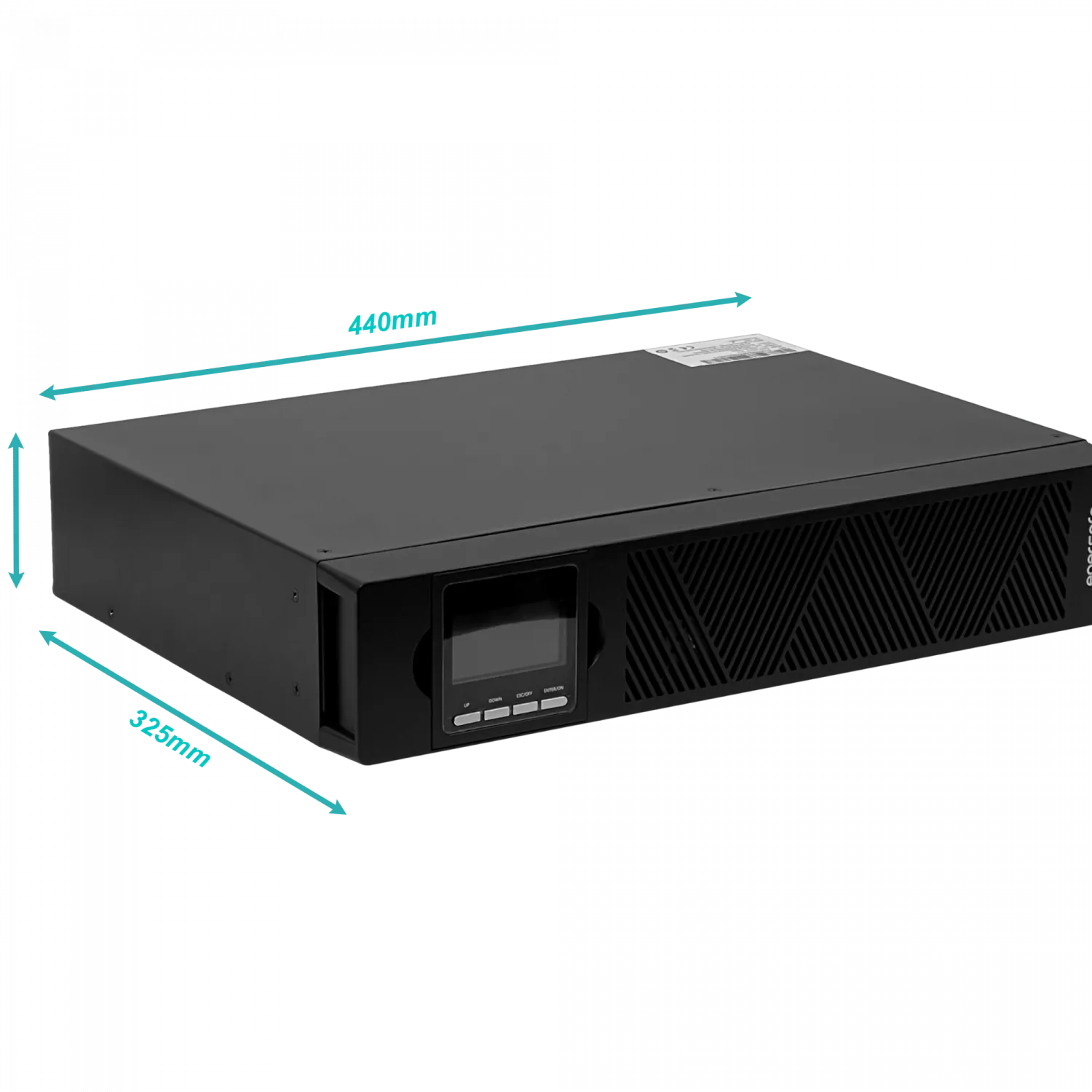 UPS Enersafe ESOL RTH-L 1KVA – Batería Ion Litio, 1000W, Rack/Torre, Online (Doble Conversión) 8