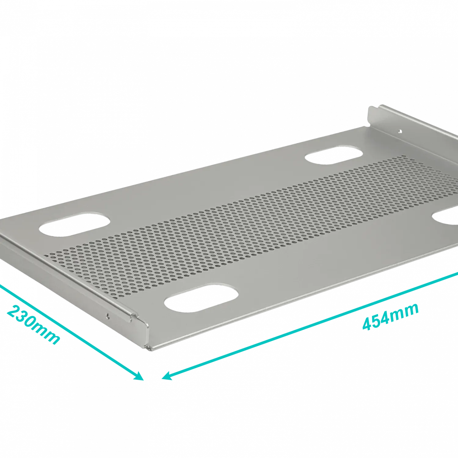 Bandeja Ventilada Ubiquiti URACK-TL-SD 454x230x27 mm soporta 20kg ventilacion optimizada 4