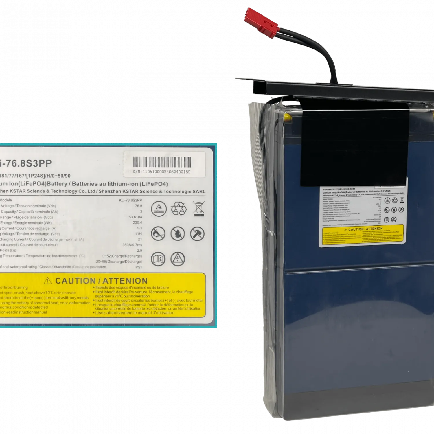 UPS Enersafe ESOL RTH-L 2KVA – Batería Ion Litio, 2000W, Rack/Torre, Online (Doble Conversión) 5