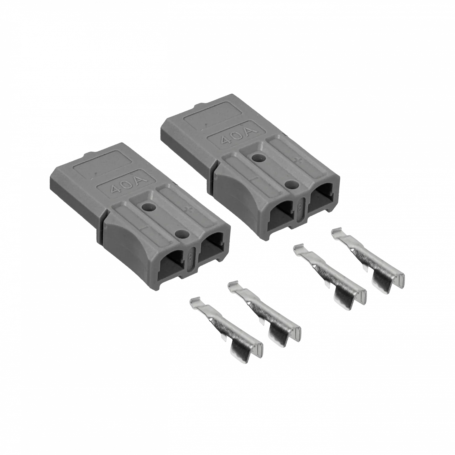 40A 5mm 2-un Gris Anderson SB40 Enchufe Terminal Conector Volante 2