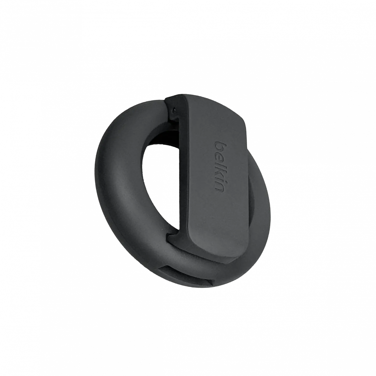 Porta AirTag Gris c/Clip Para Llavero/Bolso 3