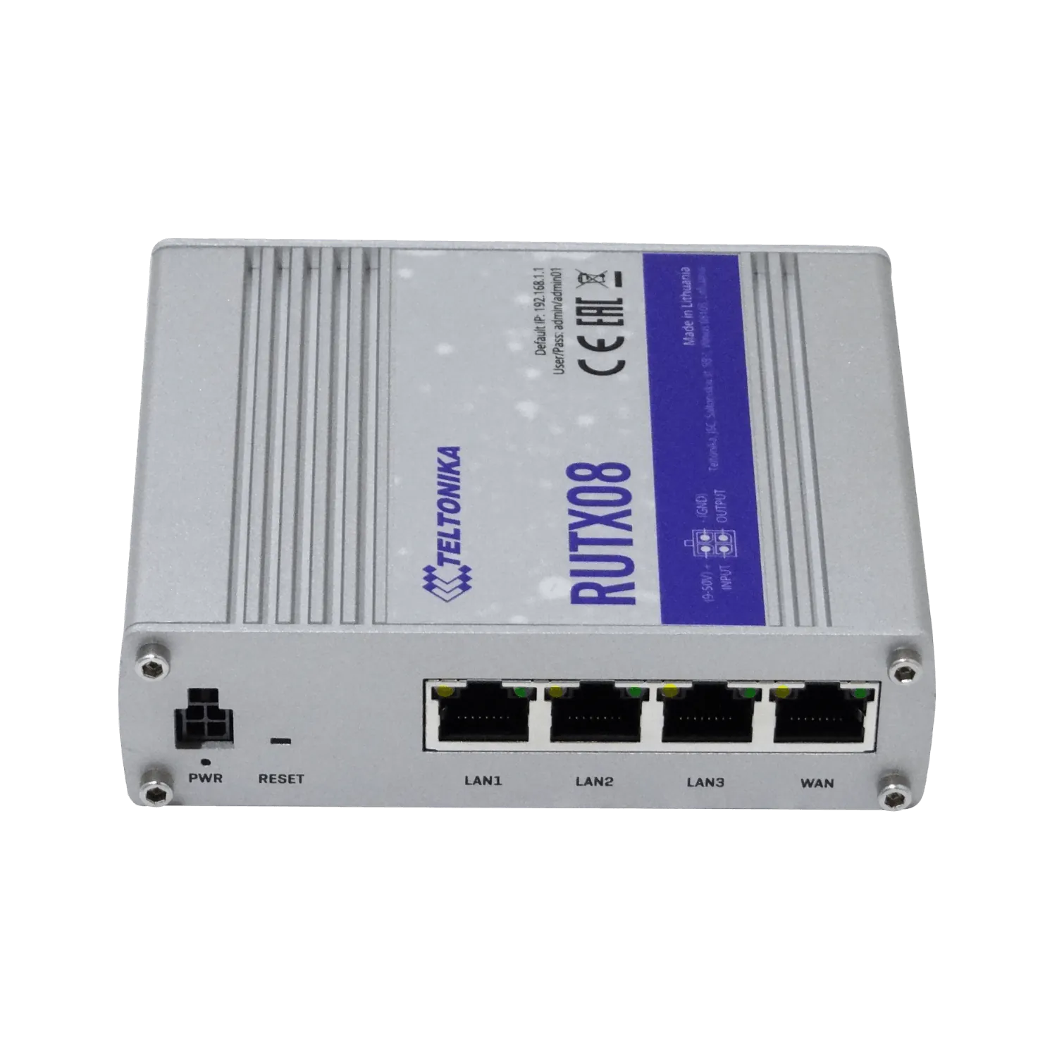 TELTONIKA Router 3-1000 1-WAN 1-USB 9-50V inc12V 6