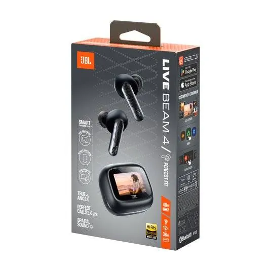 Audífonos Inalámbricos JBL Live Beam 4 TWS, Cancelacion de ruido, 12 Hrs reproduccion, 48 Hrs Case 6