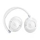 Audífonos Bluetooth JBL Tune 780NC, Cancelacion de ruido, Hasta 76 horas de reproduccion, Blanco - Miniatura 3