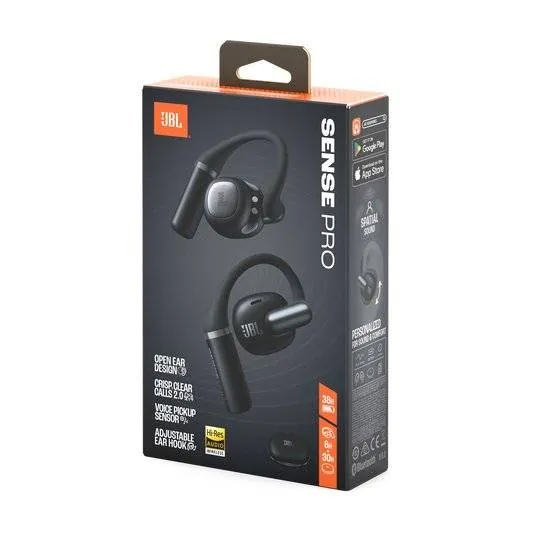 Audífonos JBL Sense Pro TWS, Alta Resolucion, 8 Hrs reproduccion, 30 Hrs en case, Negro 5