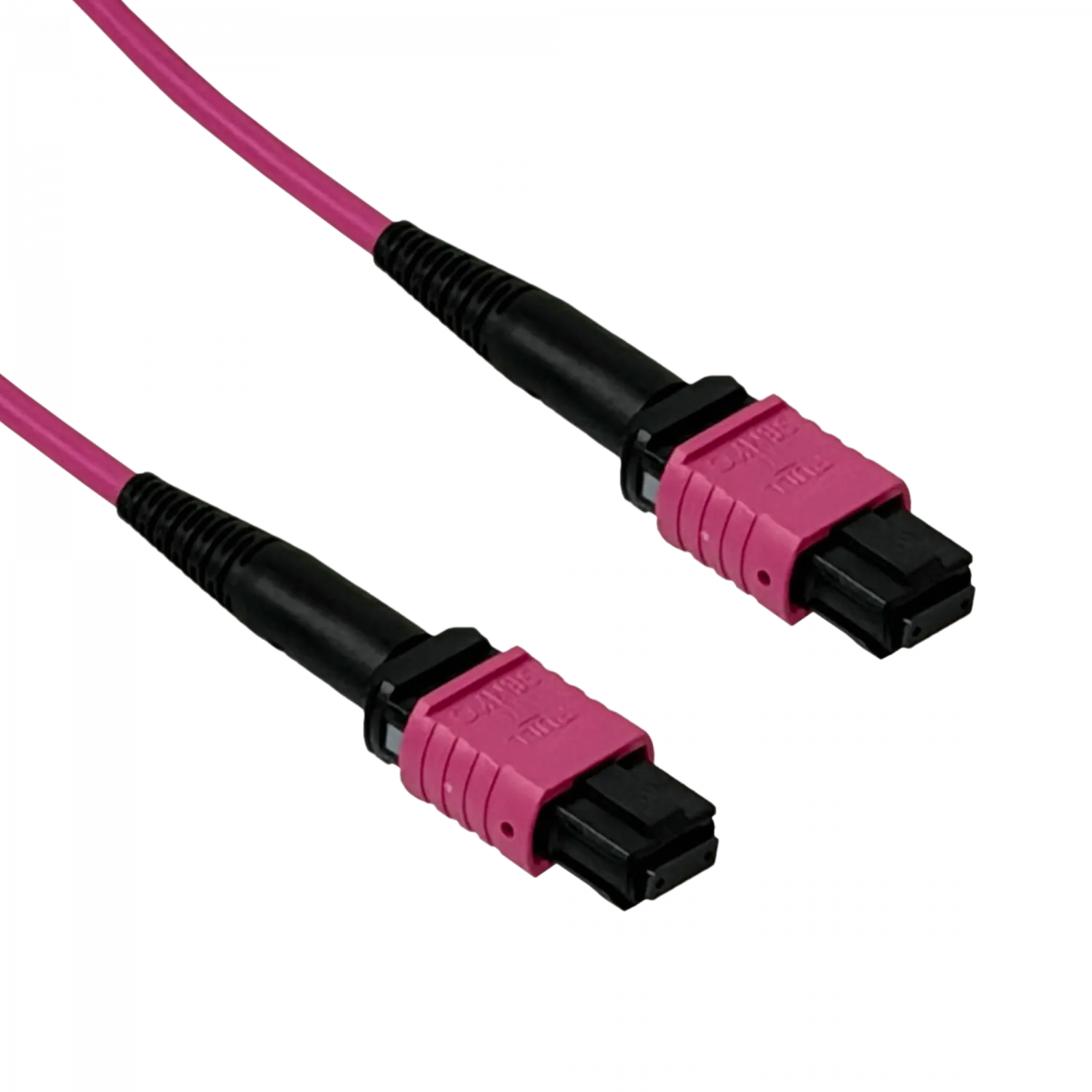 Jumper Fibra LSZH MM  UI 3mt MPO-MPO 12-Fibras Type-B OM4 Multimodo  3