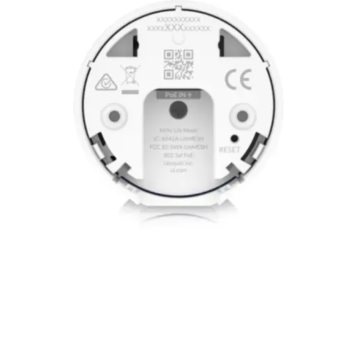 Access Point Ubiquiti U6-MESH exterior  Wifi6  Dual Band 3 y 5dBi incl PoE 4