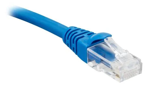 Cable UTP Patch Cord Cat6 30cm  AZUL 1
