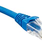 Cable UTP Patch Cord Cat6 30cm  AZUL - Miniatura 2