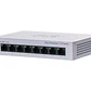 Switch Cisco Gigabit Ethernet Business 110, 8 P 10/100/1000Mbps, 16 Gb/s, No Administrable - Miniatura 1