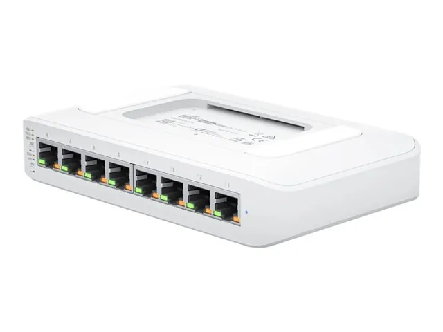 Switch de escritorio Ubiquiti USW-Lite-8-POE  8-port 4xGE PoE+ (52W) y 4xGE no PoE   2