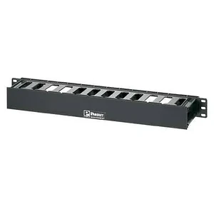 Organizador de Cables de Red Panduit, para Cable 5e y 6 1U