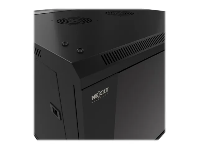 Gabinete Rack 6U de pared Fijo 600x450mm 1 ventilador NXT 4