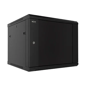 Gabinete Rack 12U de pared fijo 600x450mm 1 ventilador NXT