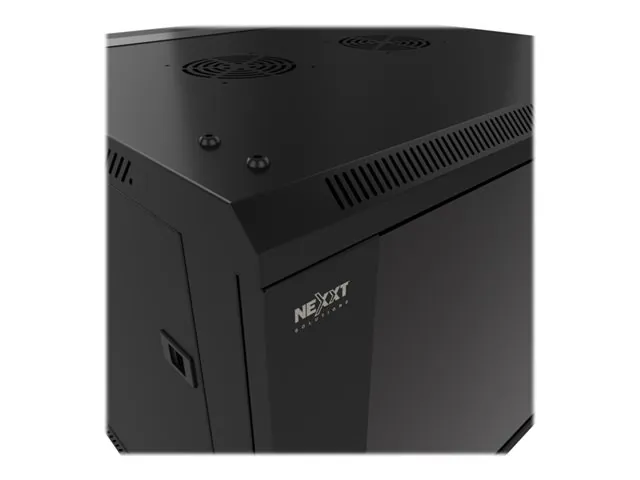 Gabinete Rack 12U de pared fijo 600x600mm 2 ventiladores NXT 3
