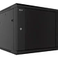 Gabinete Rack 12U de pared fijo 600x600mm 2 ventiladores NXT - Miniatura 1