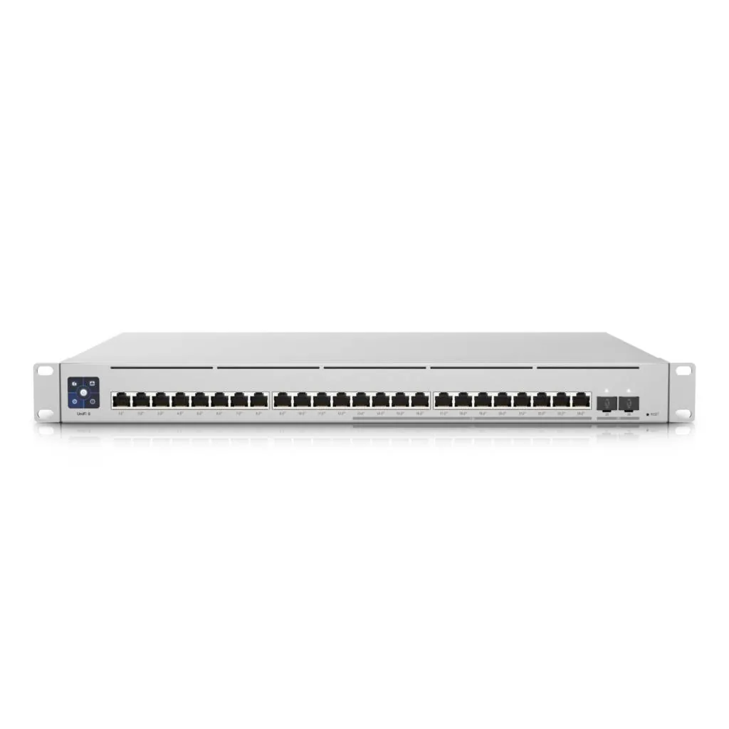 Switch Ubiquiti L3 USW-Enterprise-24-PoE  24-port PoE+ - 12xGE y 12x2.5GE 400W 2xSFP+ 2