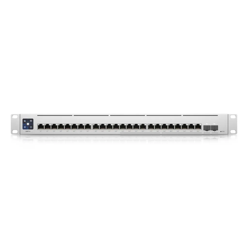 Switch Ubiquiti L3 USW-Enterprise-24-PoE  24-port PoE+ - 12xGE y 12x2.5GE 400W 2xSFP+ 3
