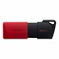 Pendrive Kingston DataTraveler Exodia M, 128GB, USB 3.2 Gen 1, Negro/Rojo - Miniatura 1