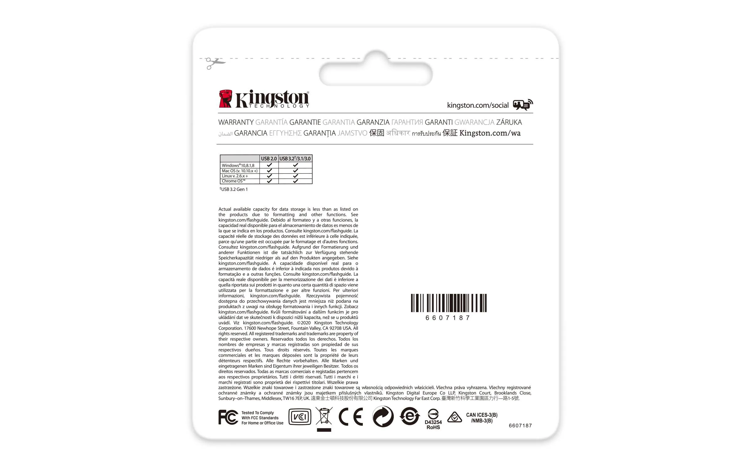 Pendrive 256GB USB3.2 Gen 1 DataTraveler Kyson 4