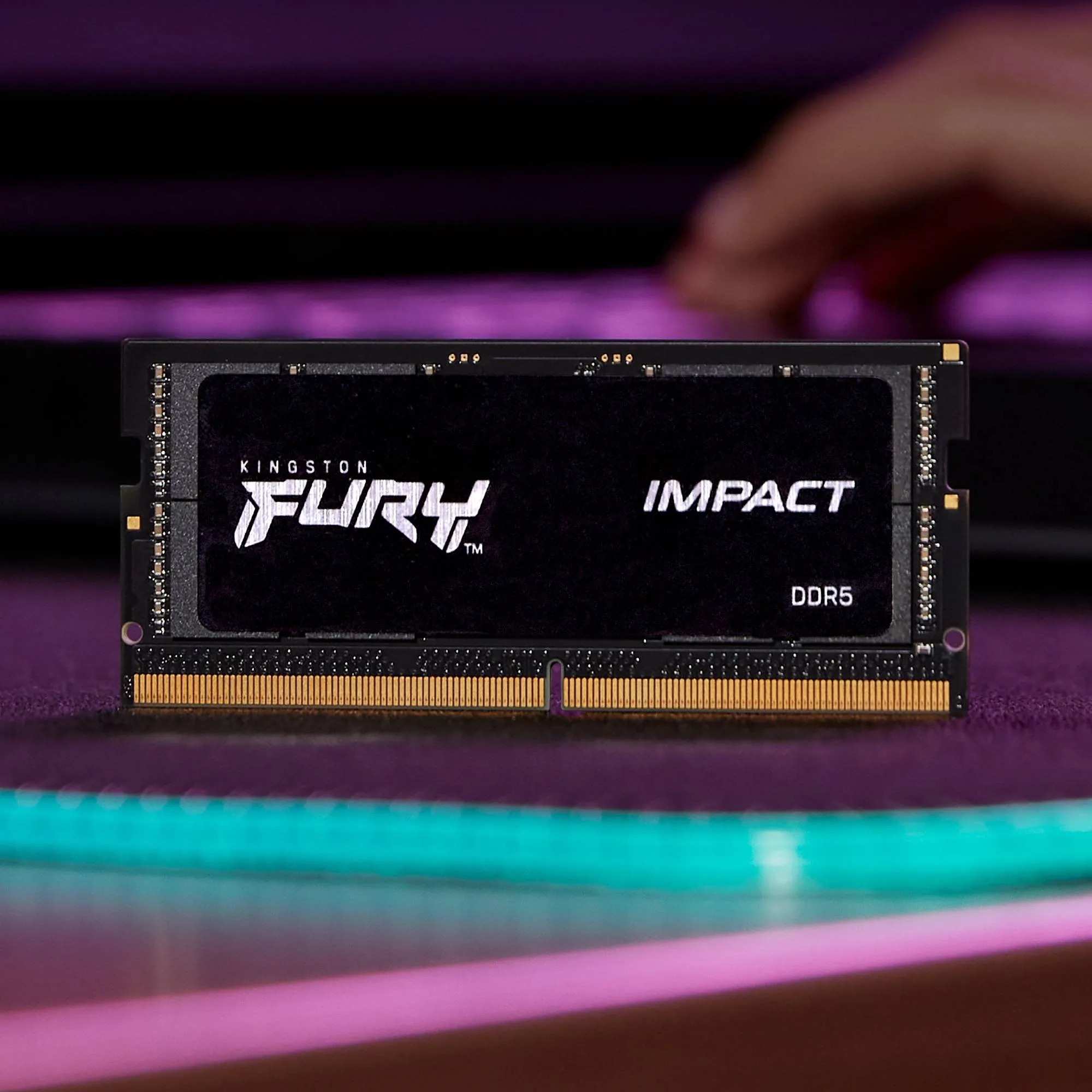 Memoria RAM para Notebook DDR5 32GB 5600MT/s Kingston FURY Impact, CL40, SO-DIMM, 1.1V 8