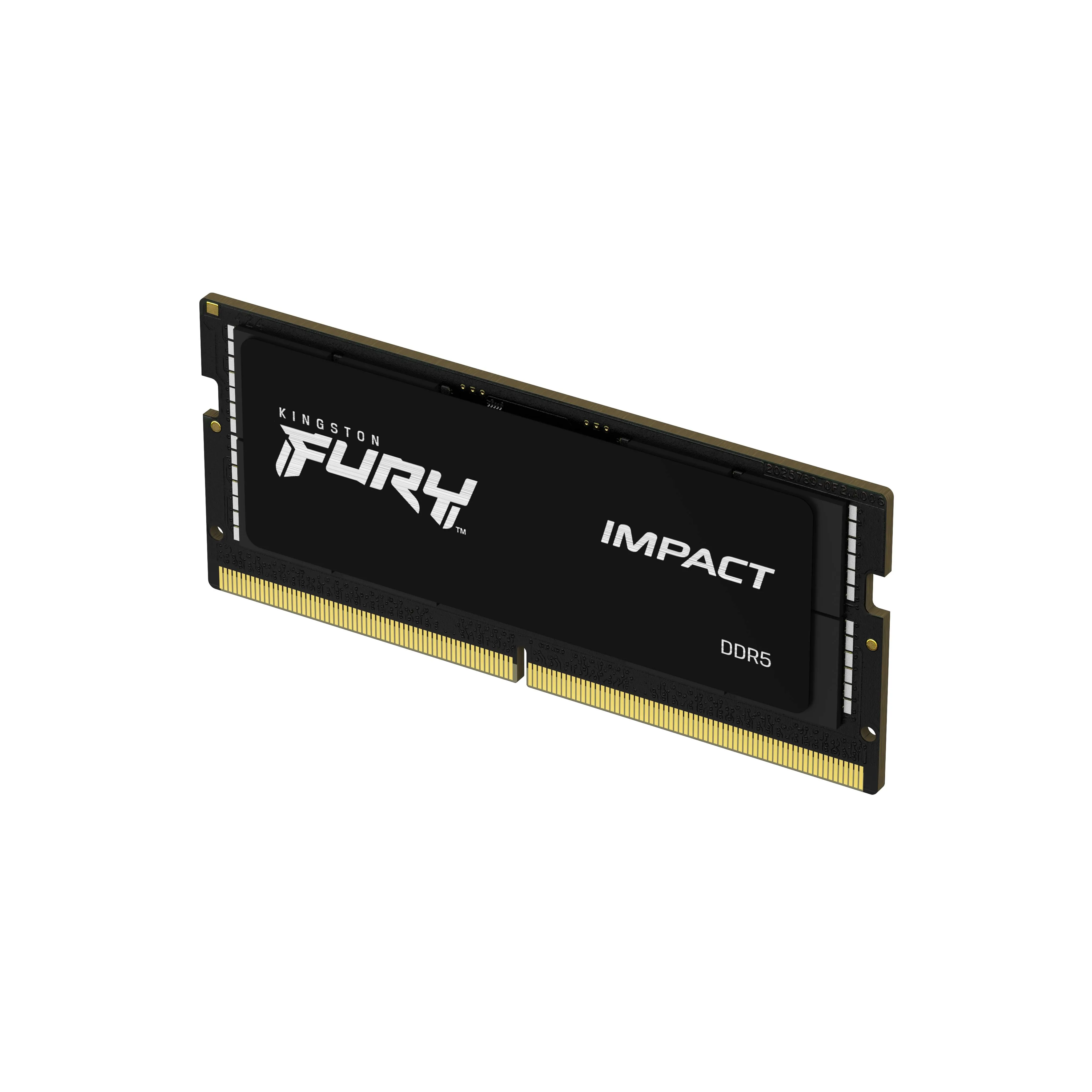 Memoria RAM para Notebook DDR5 32GB 5600MT/s Kingston FURY Impact, CL40, SO-DIMM, 1.1V 5