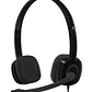 Audífonos con Micrófono H151 Logitech, Alámbrico, 3.5mm, Negro - Miniatura 1