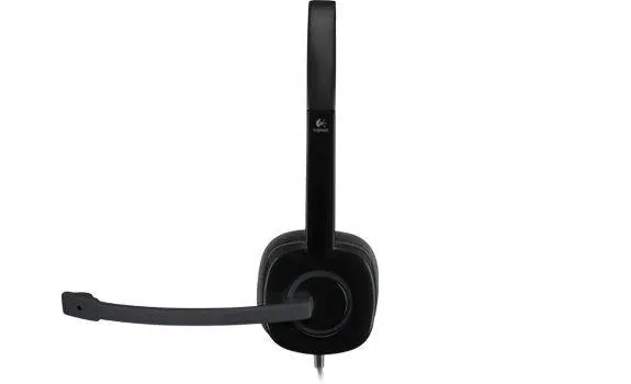 Audífonos con Micrófono H151 Logitech, Alámbrico, 3.5mm, Negro 5