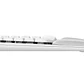 Teclado Ergonómico Inalámbrico Logitech WAVE KEYS, reposamanos acolchado, Blanco Crudo - Miniatura 4