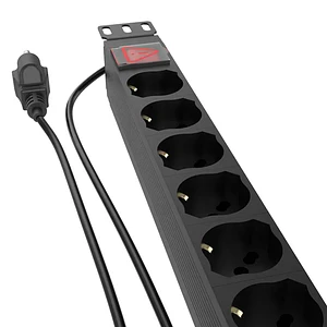 Regleta para Montaje en Bastidor PDU Nexxt Solutions de 8 Tomacorrientes 220VCA