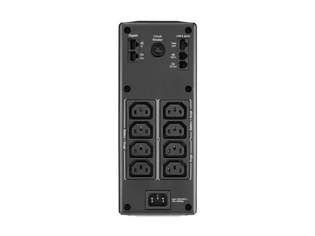 UPS APC BR1600MI Back-UPS Pro 1600VA 230V, 8 Tomas, AVR, LCD Inteligente 4