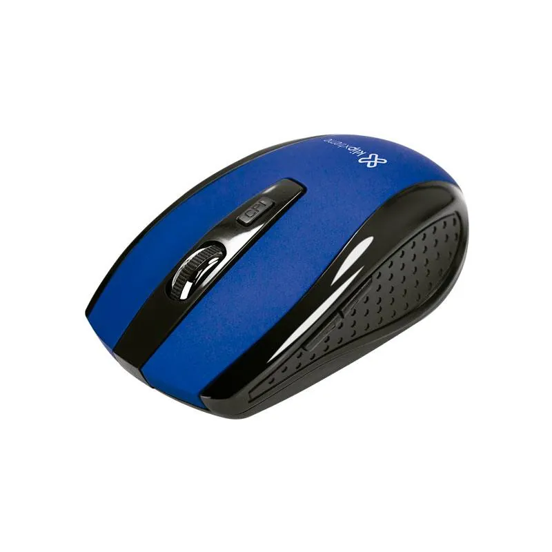 Mouse Inalámbrico Klip Xtreme Klever, 6 Botones, Receptor Wireless, Azul 2
