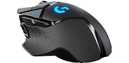 Mouse Gamer Inalámbrico Logitech G502 Lightspeed, Sensor Hero 25K, Carga Inalambrica Powerplay 5
