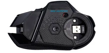 Mouse Gamer Inalámbrico Logitech G502 Lightspeed, Sensor Hero 25K, Carga Inalambrica Powerplay 6