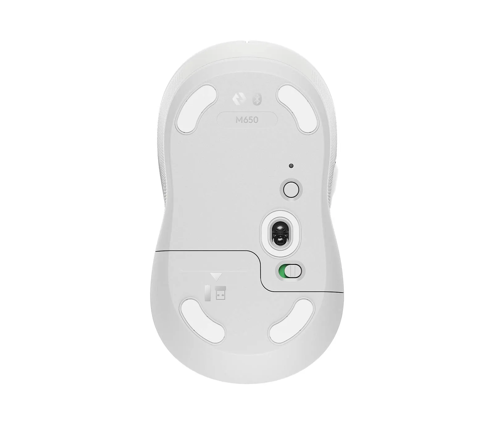 Mouse Inalámbrico Logitech Signature M650, Wireless, 5 Botones, 2.000 DPI, Blanco 2