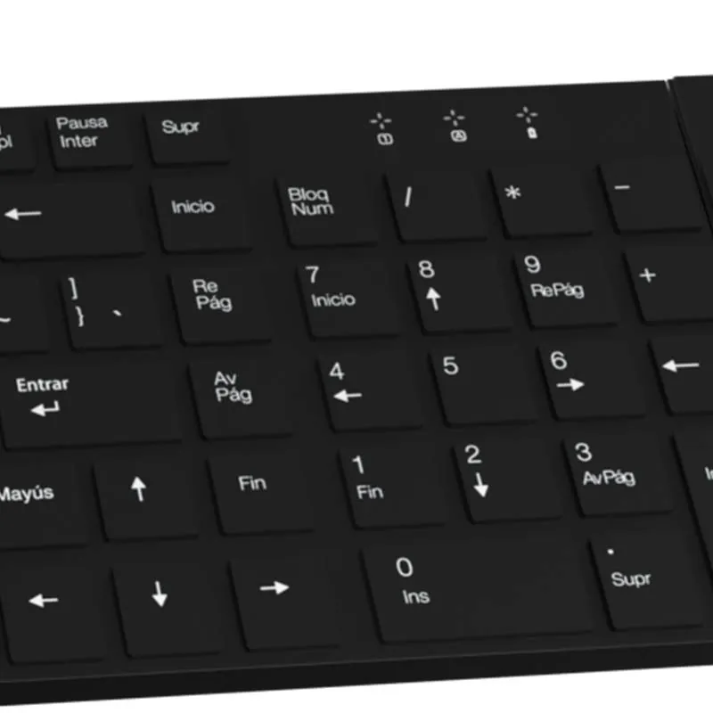 Kit Teclado y Mouse inalámbricos Kilp Xtreme Revolution KCK-270S, Compacto, Teclas bajo perfil 3