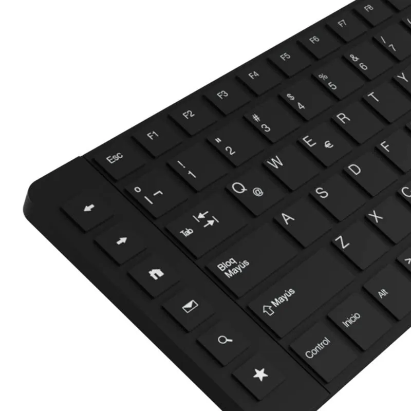 Kit Teclado y Mouse inalámbricos Kilp Xtreme Revolution KCK-270S, Compacto, Teclas bajo perfil 4