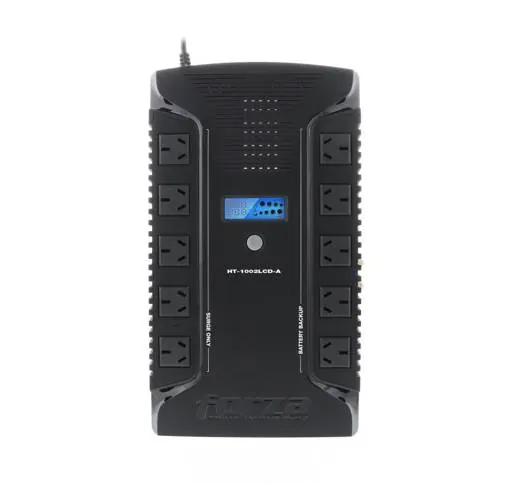 UPS FORZA HT-1002LCD-C Interactiva, 1000VA/500W, 12 Tomas, USB, AC 220V 2