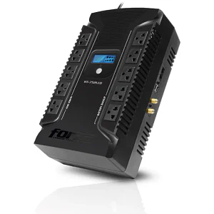 UPS FORZA HT-1002LCD-C Interactiva, 1000VA/500W, 12 Tomas, USB, AC 220V