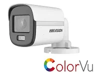 Cámara Seguridad Bullet Hikvision 1080p Colorvu LF 2.8mm Luz Blanca 20mt IP67 1