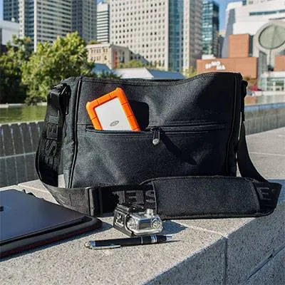 Disco Duro Externo LaCie Rugged USB-C, 4 TB, USB 3.1 Gen 1, Conector USB-C, Naranja 3