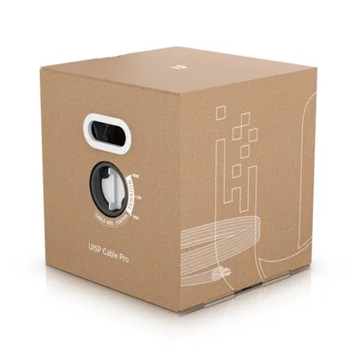 Caja Cable Exterior Pro Cat5e Ubiquiti UISP STP Negro 305m 6mm 1