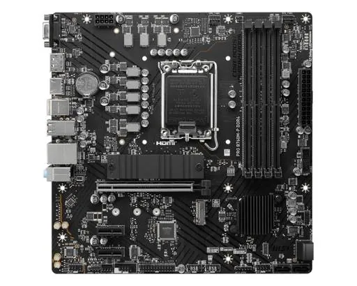 Placa Madre MSI PRO B760M-P DDR4, LGA1700, Intel B760, 4xSata III, 2xM2 ,Micro-ATX 2