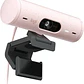 Cámara Web Logitech Brio 500, Full HD 1080p, Micrófono Integrado, USB-C, Rosa - Miniatura 3